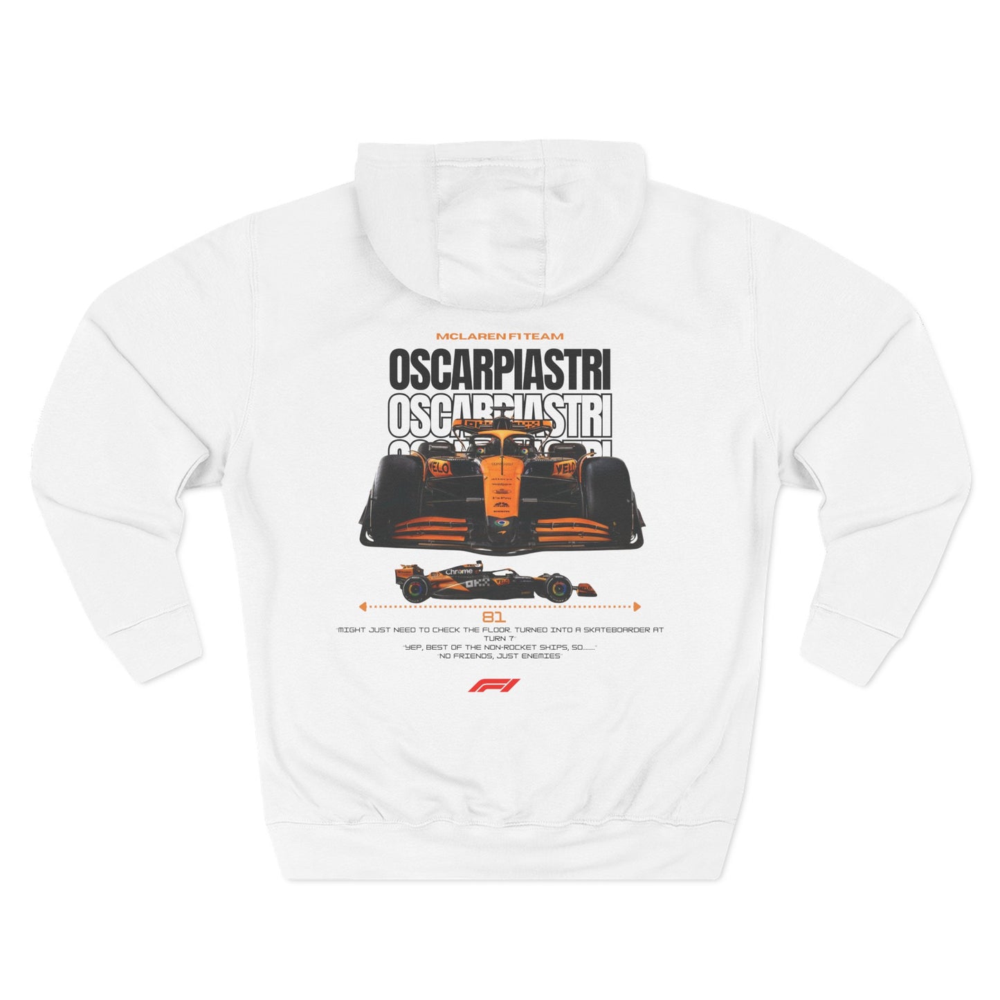 Oscar Piastri 1st Edition Oversize Hoodie