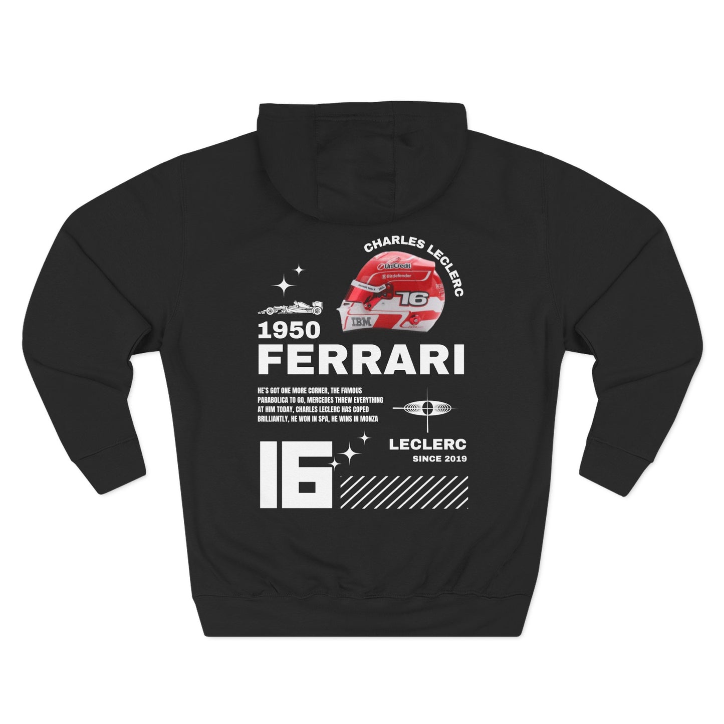 Charles Leclerc 4th Edition Oversize Hoodie