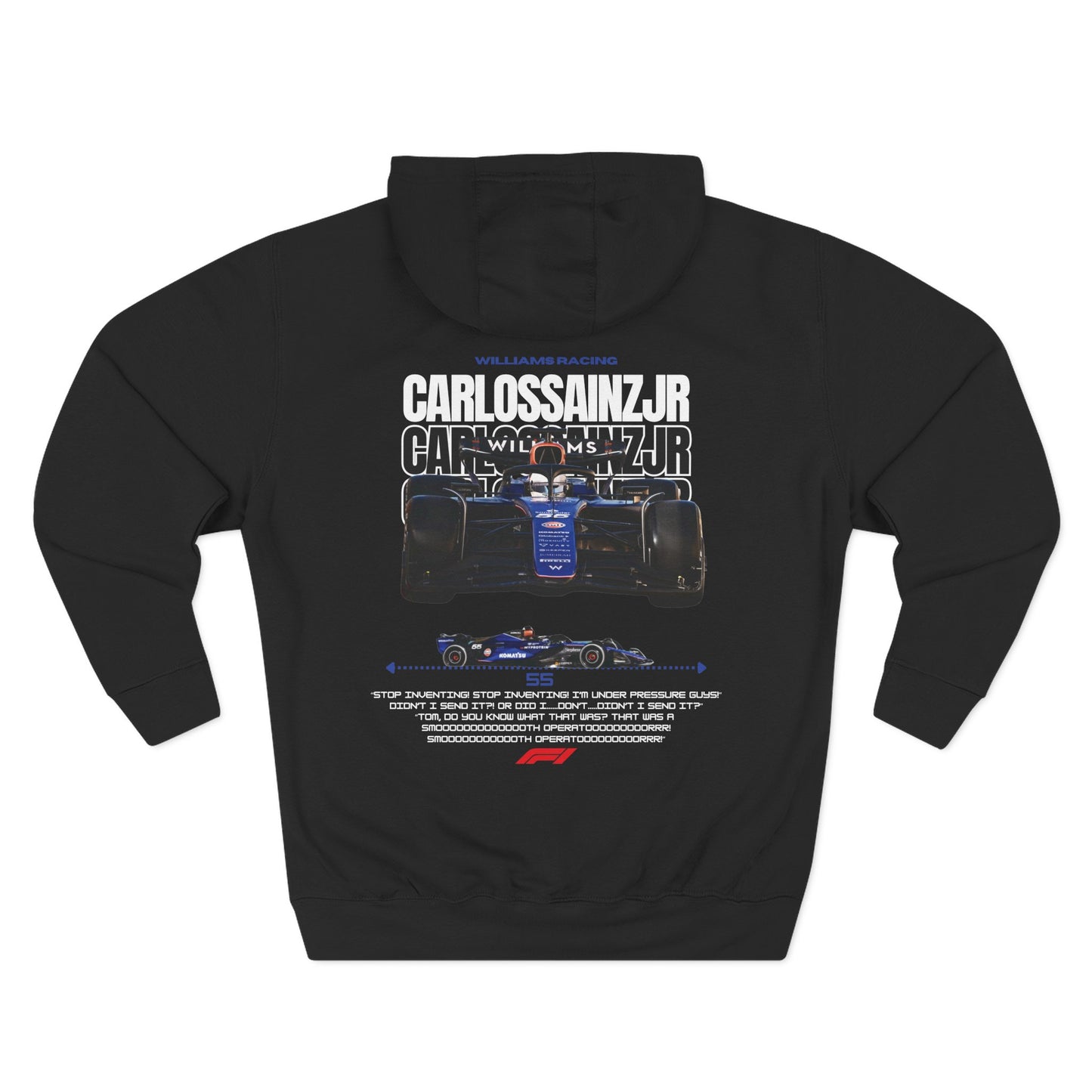 Carlos Sainz 1st Edition Oversize Hoodie