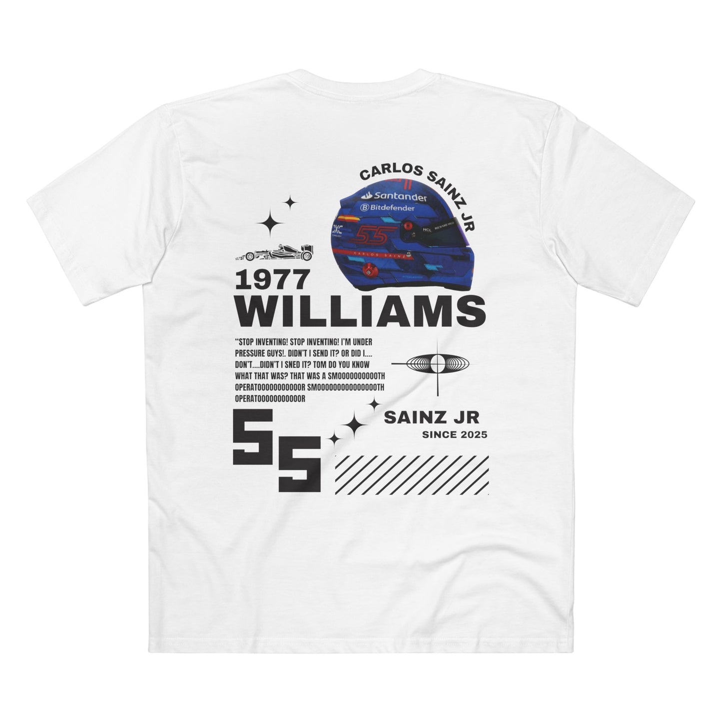 Carlos Sainz 4th Edition T-shirt