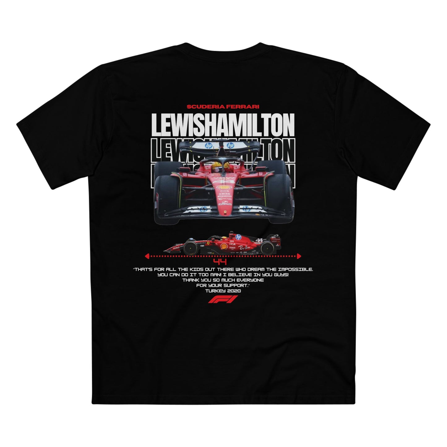Sir Lewis Hamilton 1st Edition T-shirt