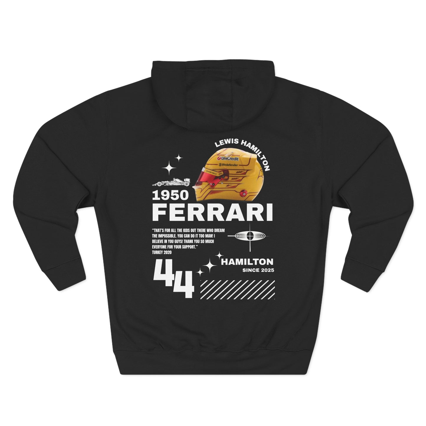 Sir Lewis Hamilton 4th Edition Oversize Hoodie
