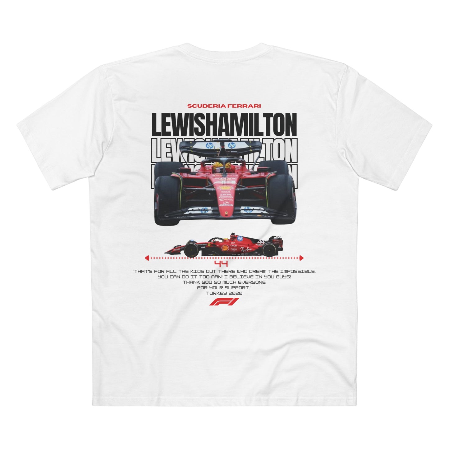 Sir Lewis Hamilton 1st Edition T-shirt