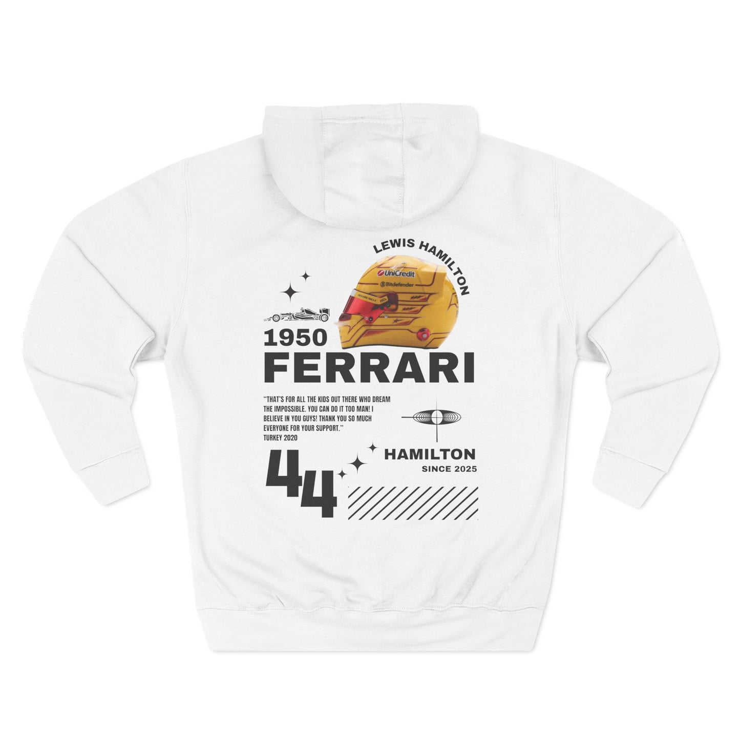 Sir Lewis Hamilton 4th Edition Oversize Hoodie