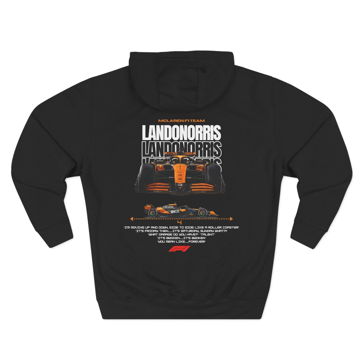 Lando Norris 1st Edition Oversize Hoodie