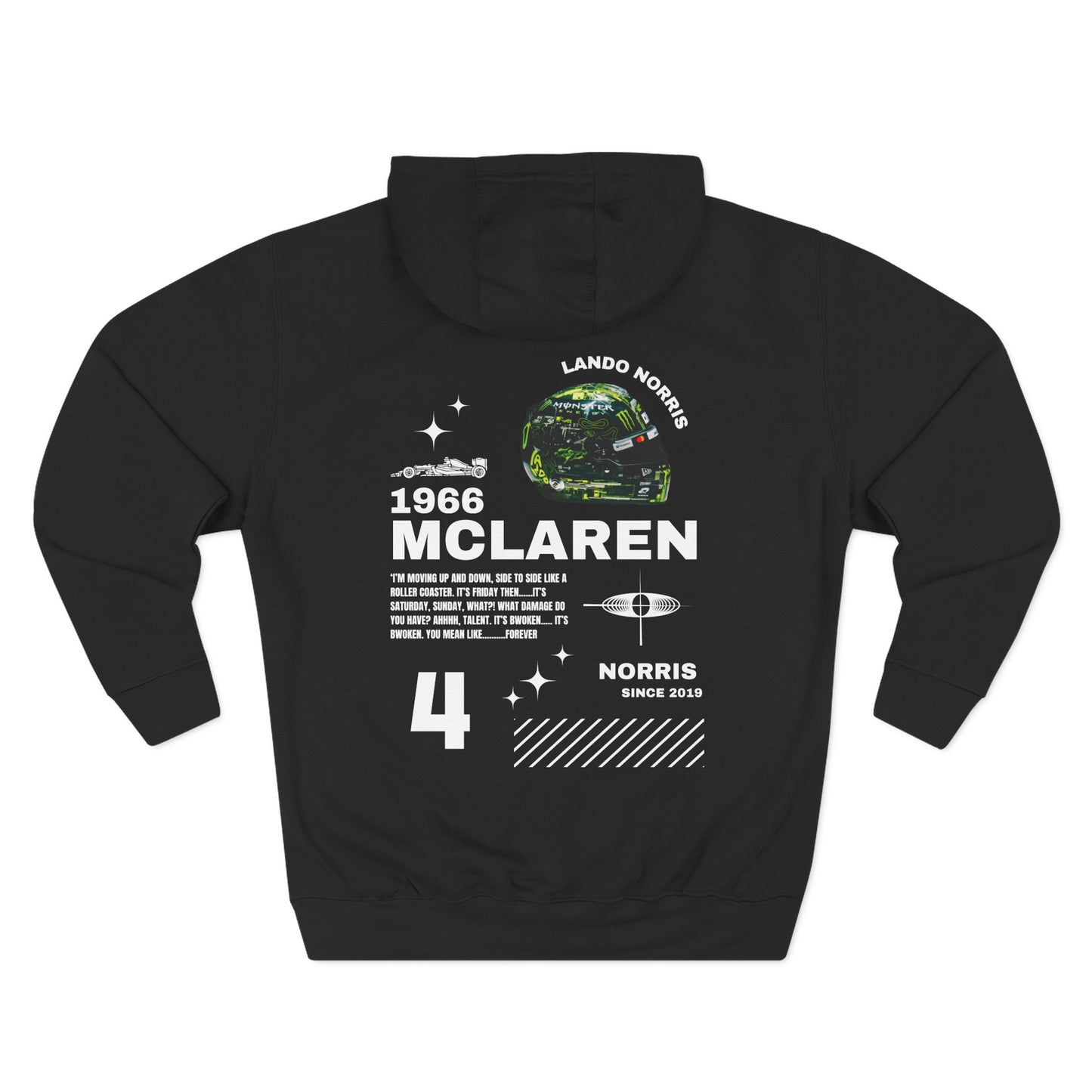 Lando Norris 4th Edition Oversize Hoodie