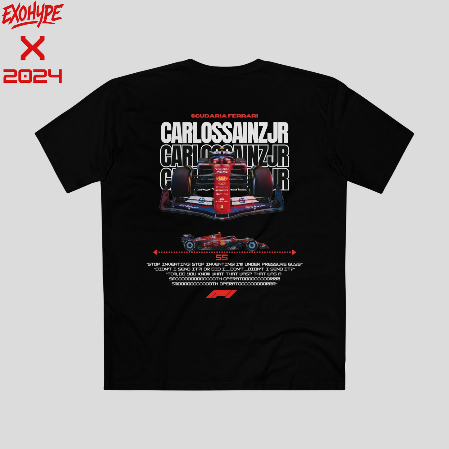 Carlos Sainz Ferrari 1st Edition T-shirt