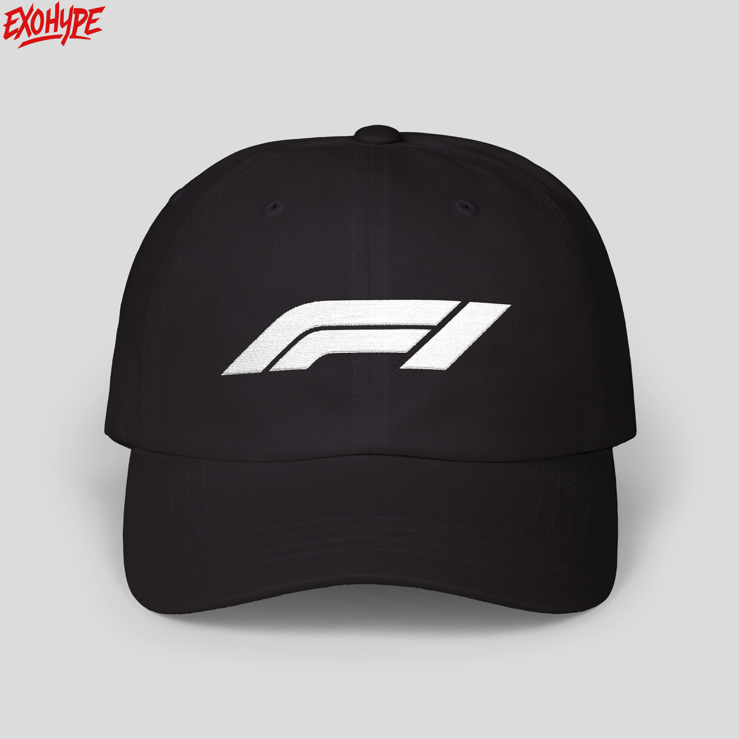 Formula 1 Cap (Black & White Edition)