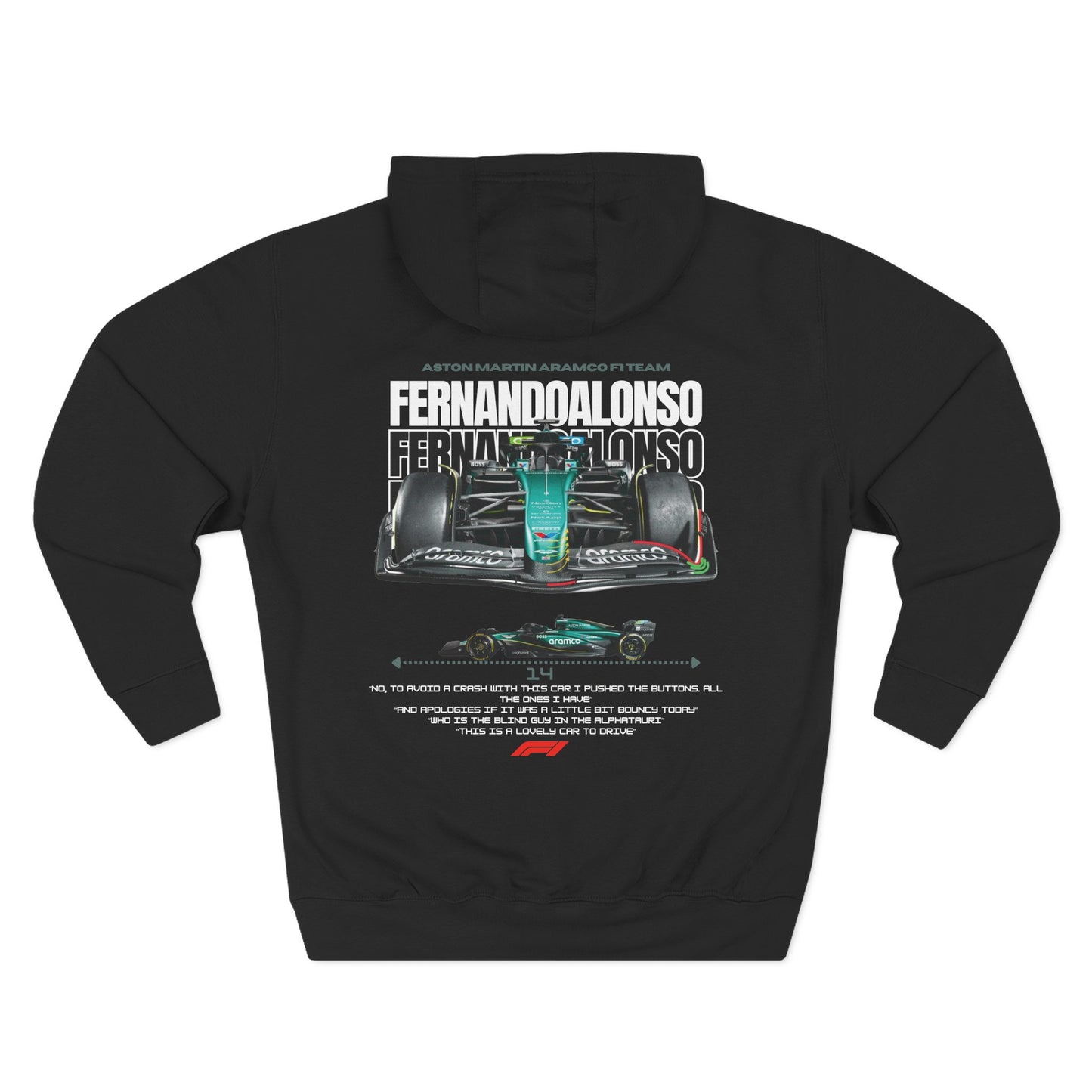 Fernando Alonso 1st Edition Oversize Hoodie