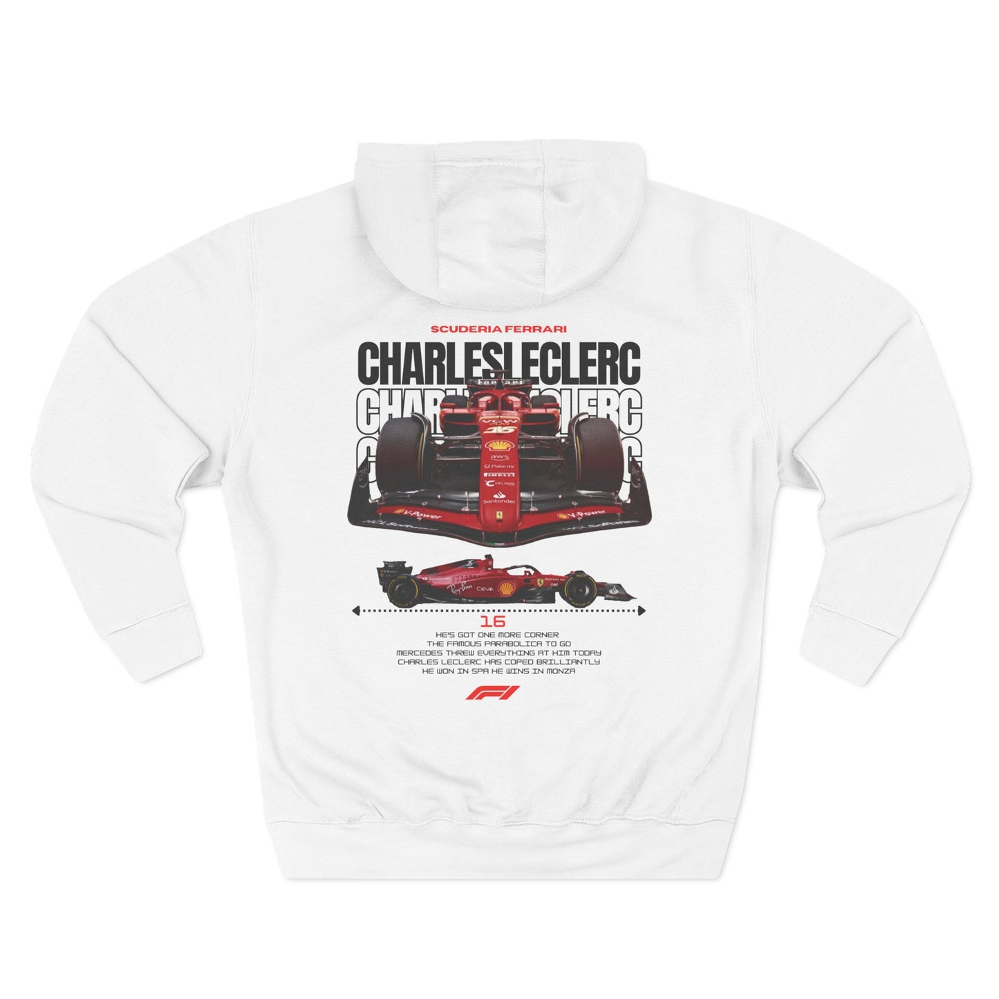 Charles Leclerc 1st Edition Oversize Hoodie