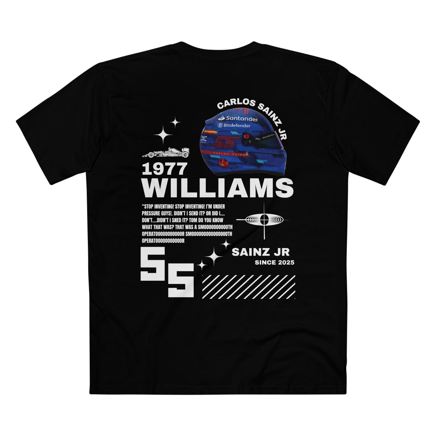 Carlos Sainz 4th Edition T-shirt