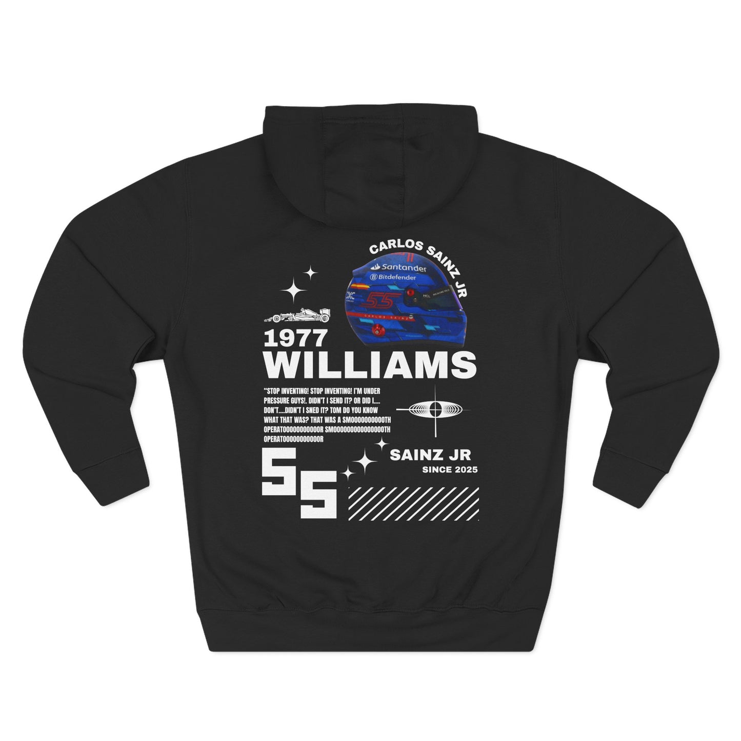 Carlos Sainz 4th Edition Oversize Hoodie