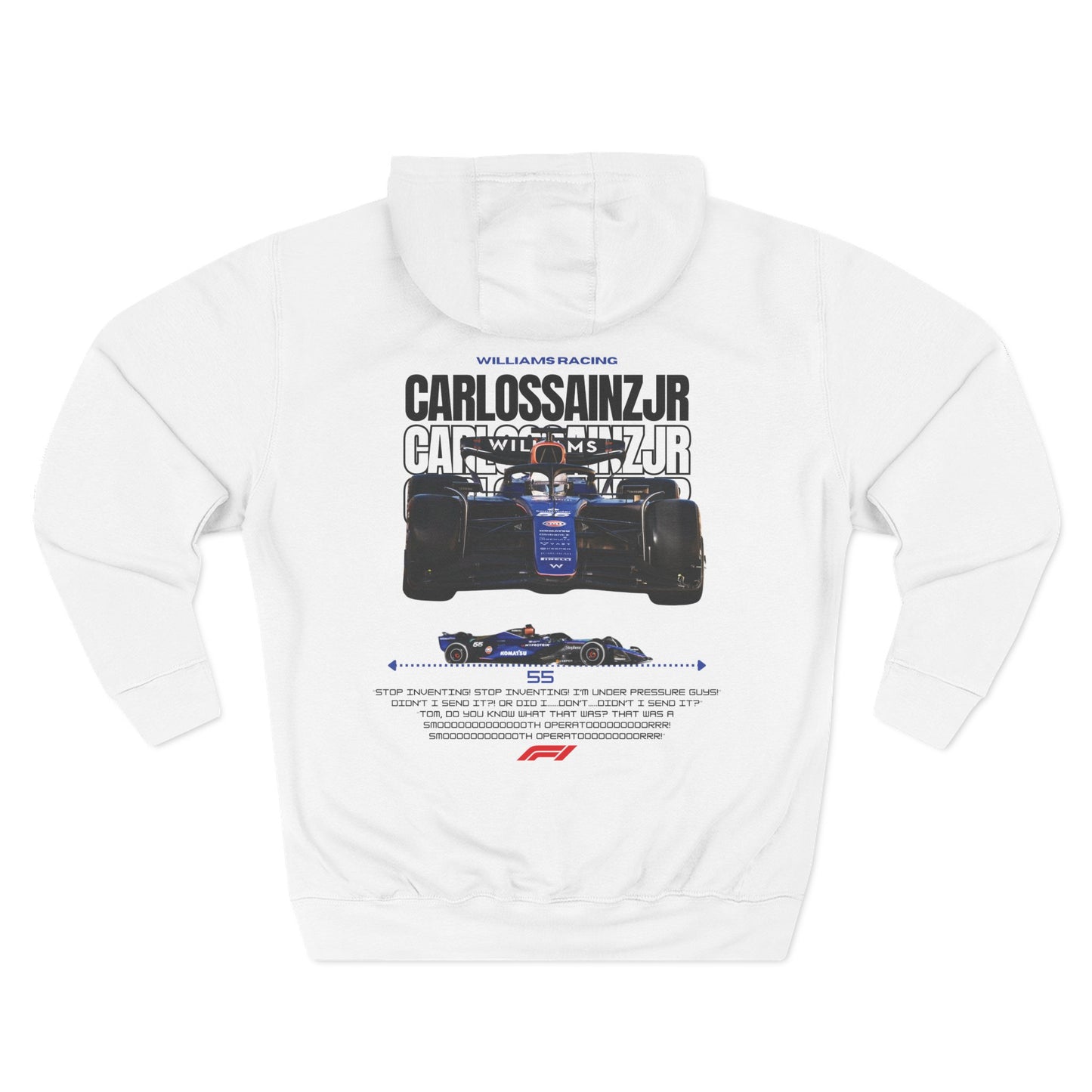 Carlos Sainz 1st Edition Oversize Hoodie