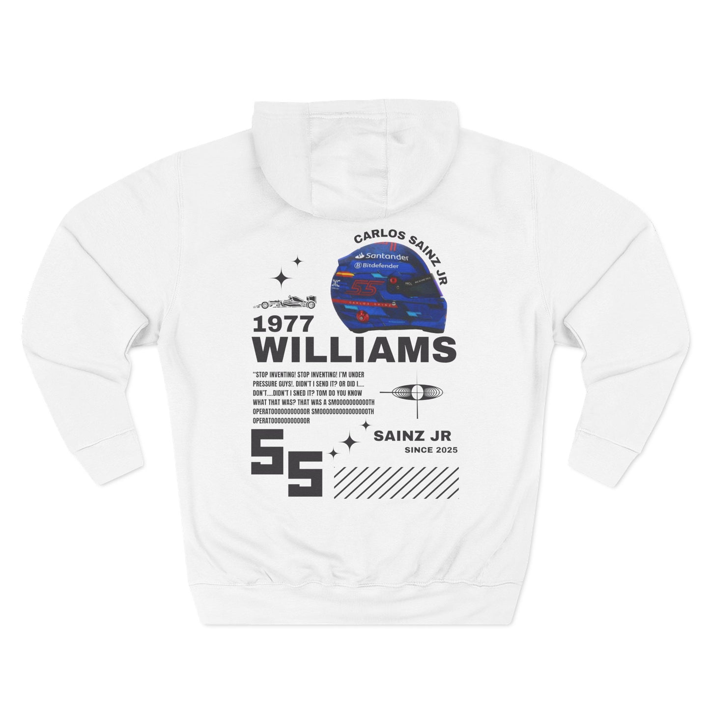 Carlos Sainz 4th Edition Oversize Hoodie