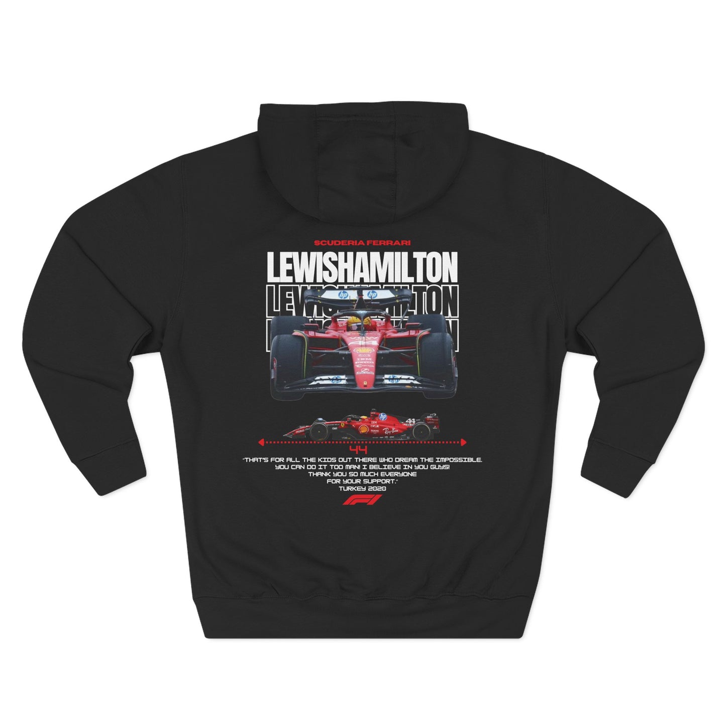 Sir Lewis Hamilton 1st Edition Oversize Hoodie