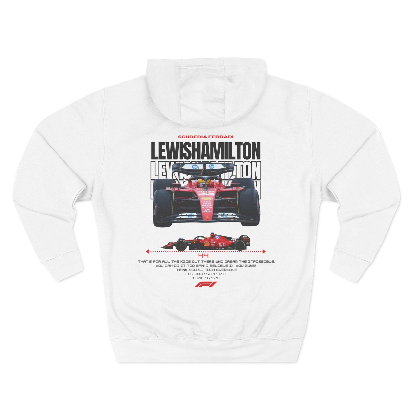 Sir Lewis Hamilton 1st Edition Oversize Hoodie