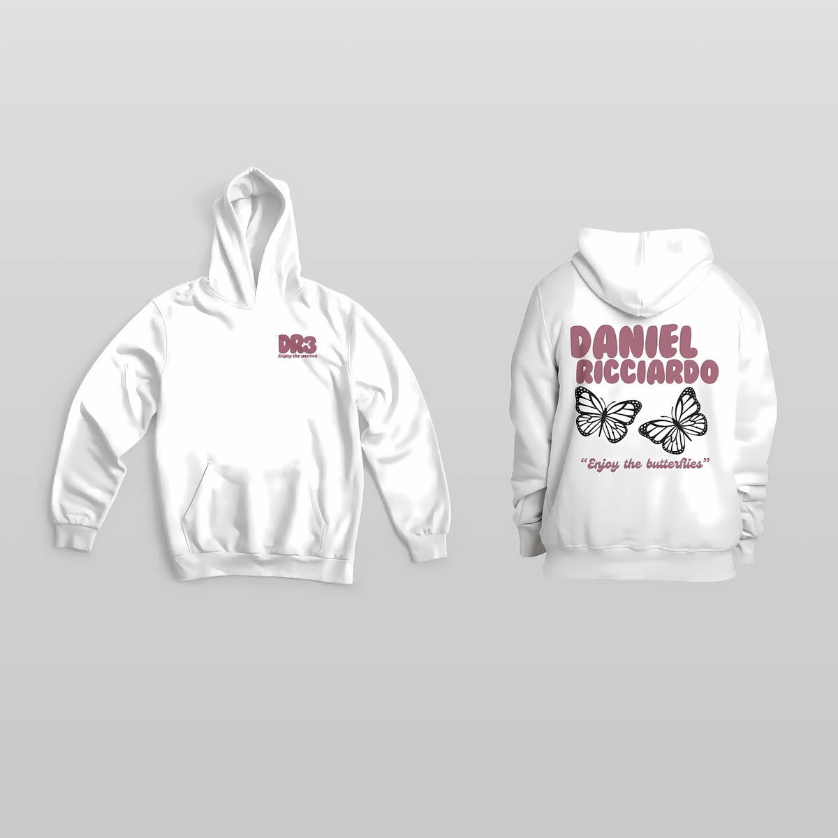 "Enjoy The Nerves" Danial Ricciardo special Oversized Hoodie