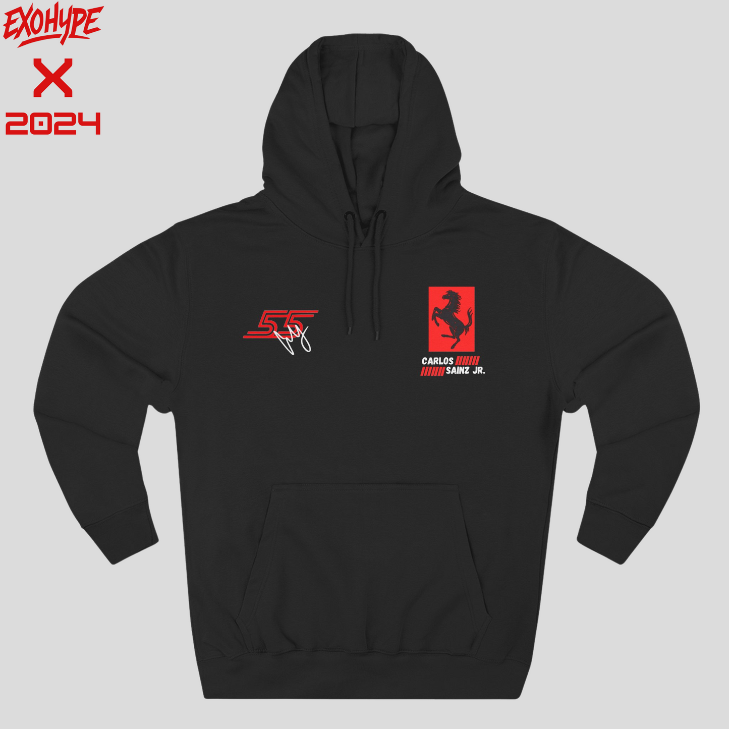 Carlos Sainz Ferrari 1st Edition Oversize Hoodie