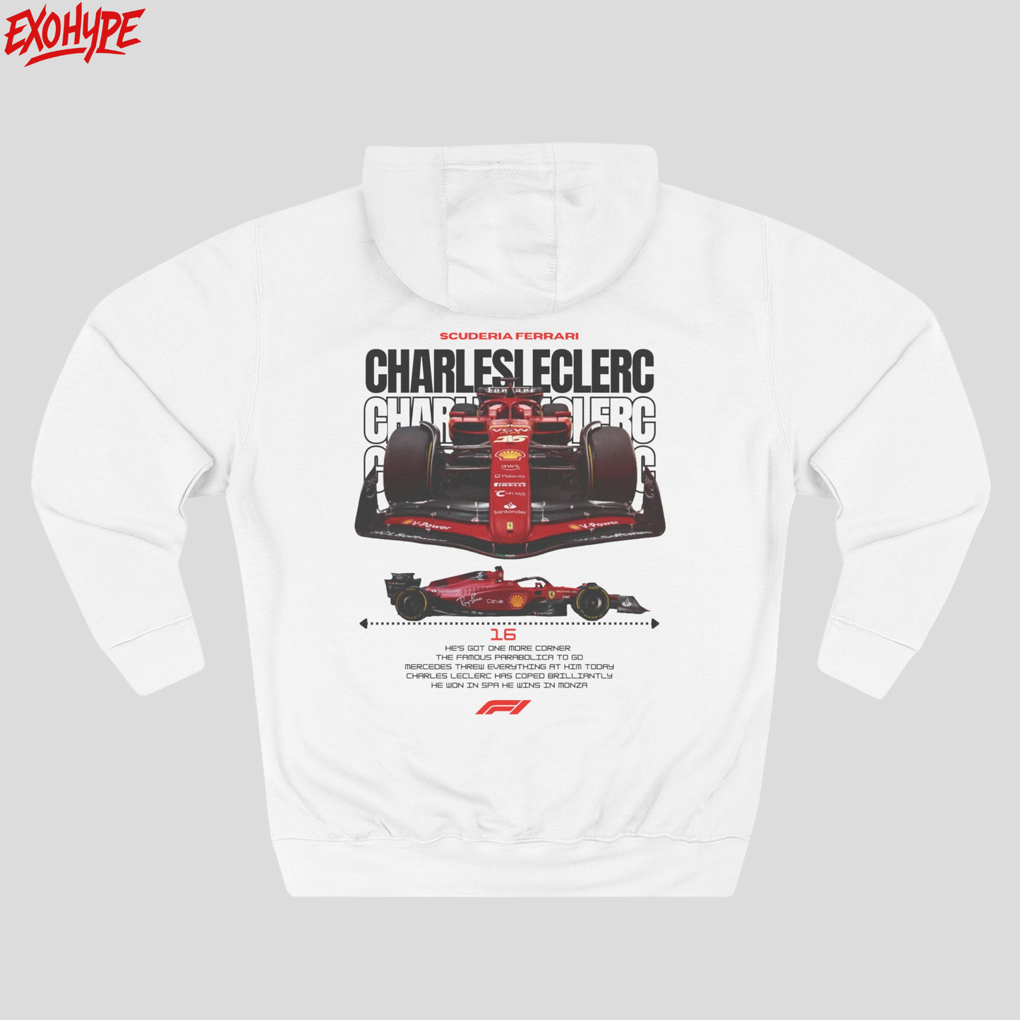 Charles Leclerc 1st Edition Oversize Hoodie