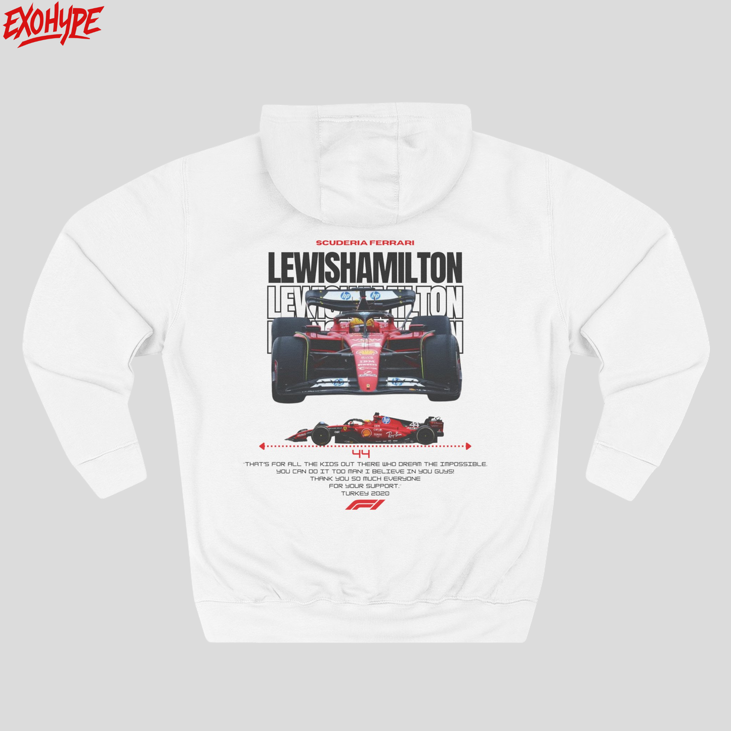 Sir Lewis Hamilton 1st Edition Oversize Hoodie