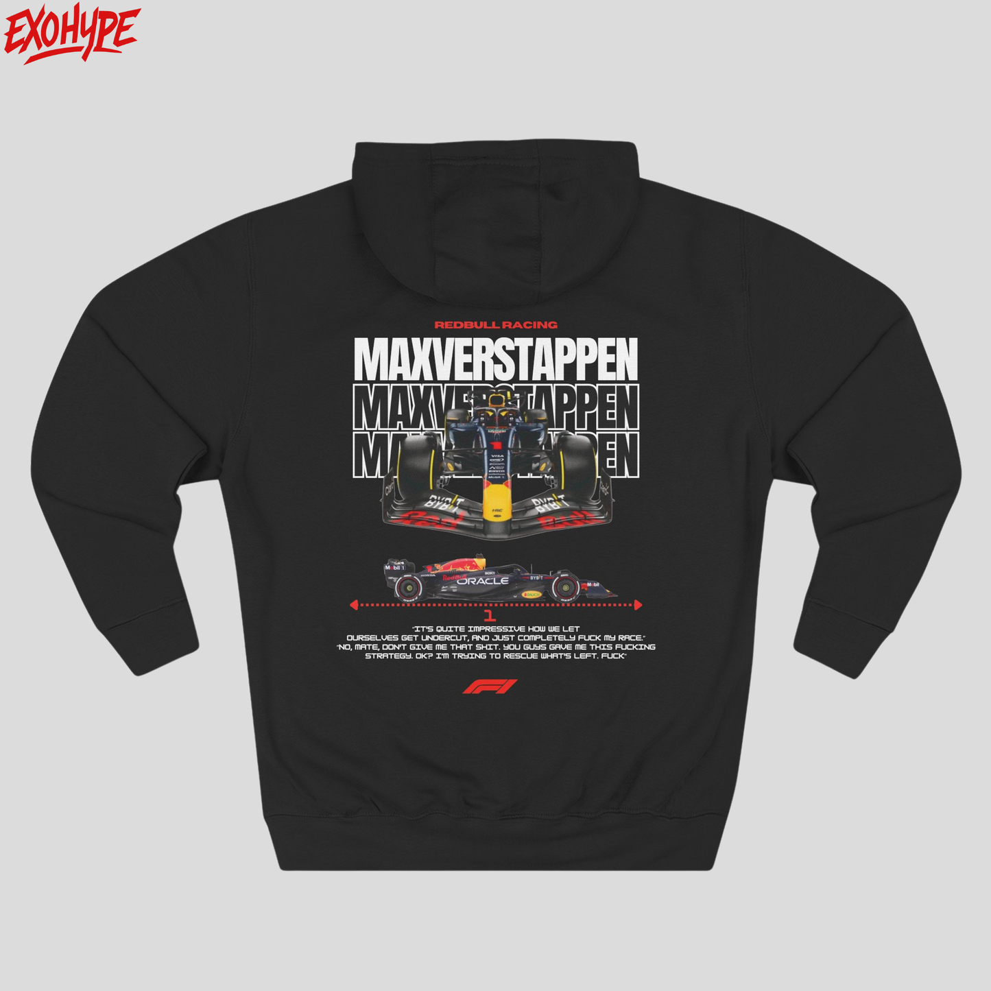 Max Verstappen 1st Edition Oversize Hoodie