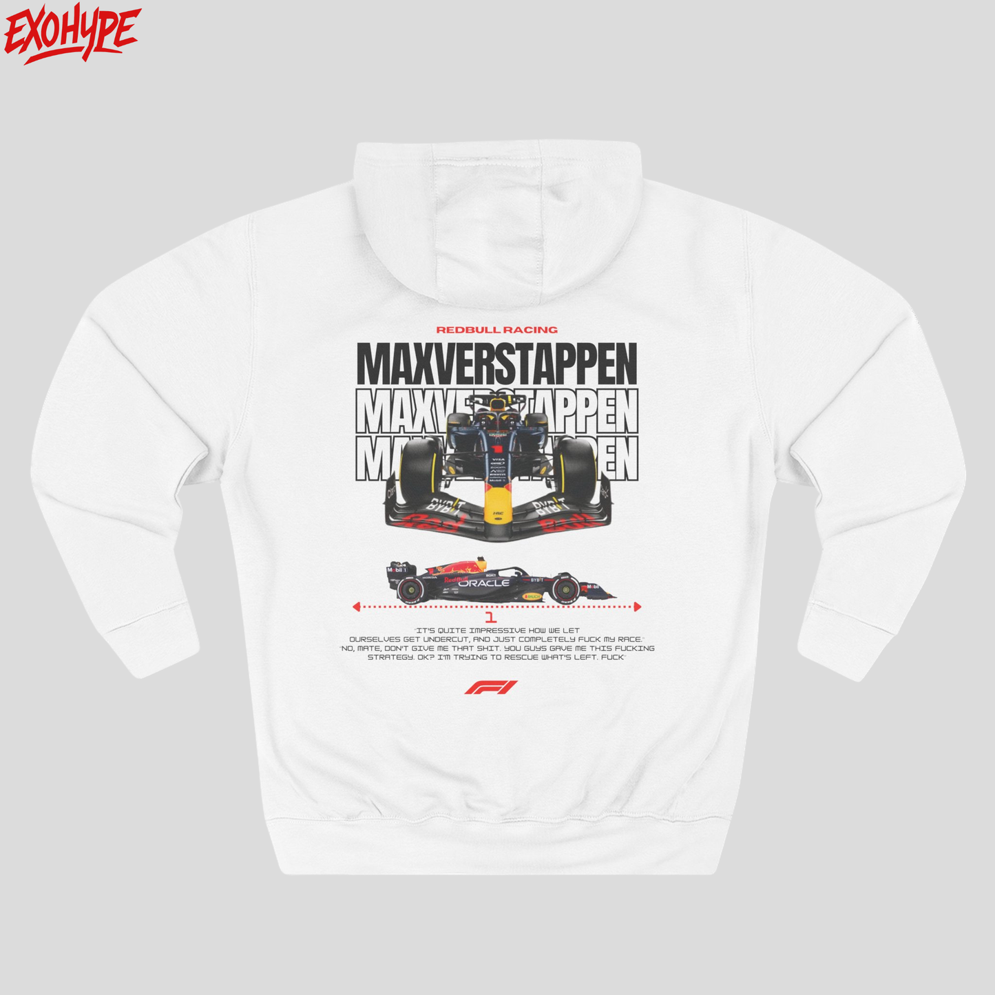 Max Verstappen 1st Edition Oversize Hoodie