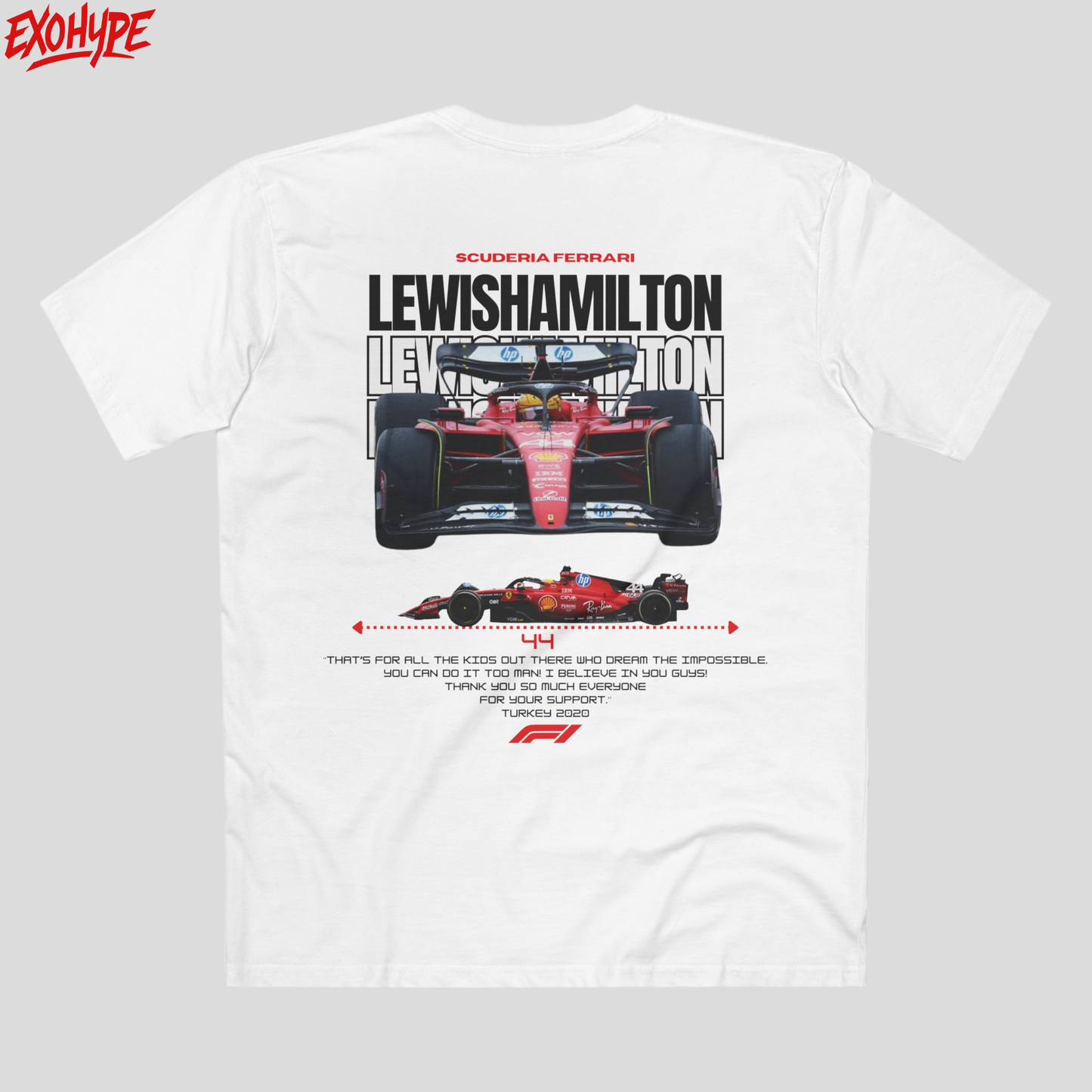 Sir Lewis Hamilton 1st Edition T-shirt