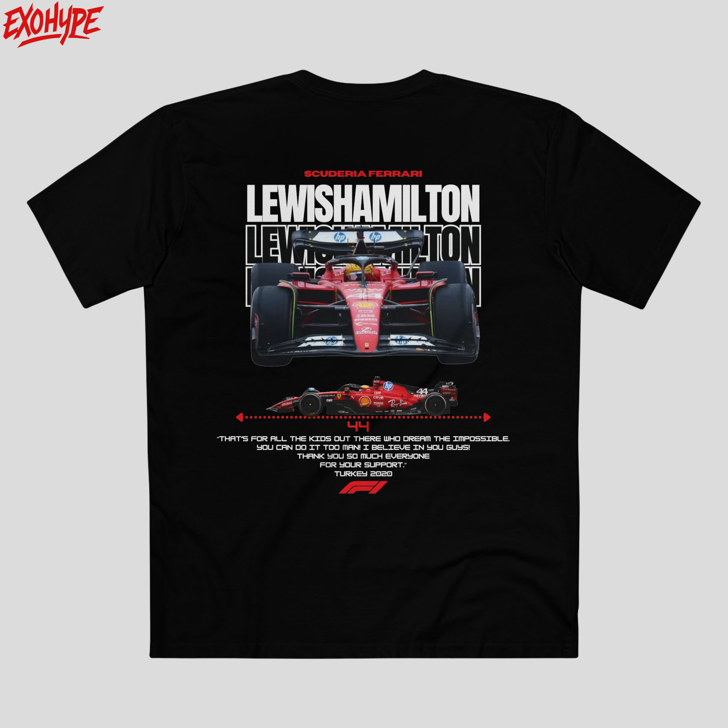 Sir Lewis Hamilton 1st Edition T-shirt
