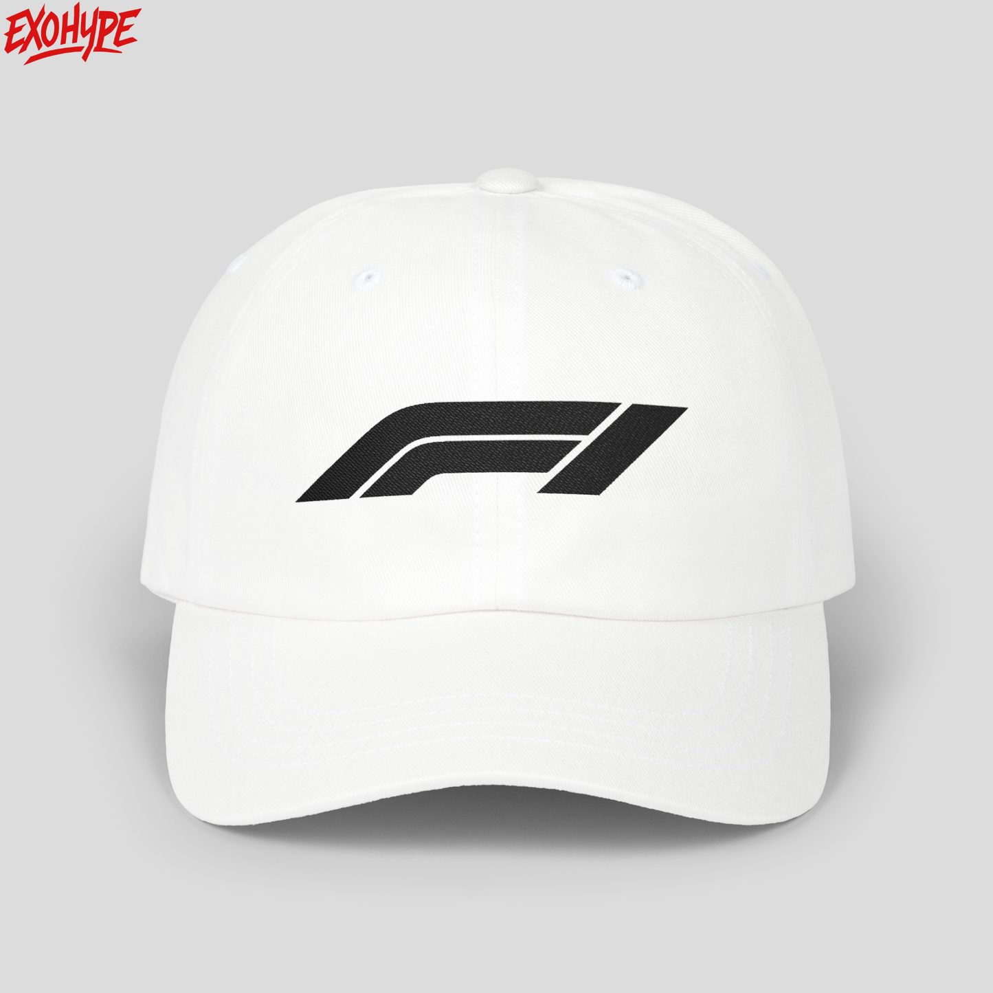 Formula 1 Cap (Black & White Edition)